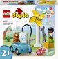 10985 LEGO® DUPLO Tuulivoimala ja sähköauto hinta ja tiedot | LEGOT ja rakennuslelut | hobbyhall.fi