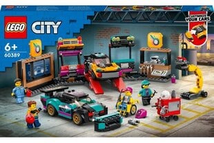 60389 LEGO® City Autojen tuunaustalli hinta ja tiedot | LEGO® Lapset | hobbyhall.fi