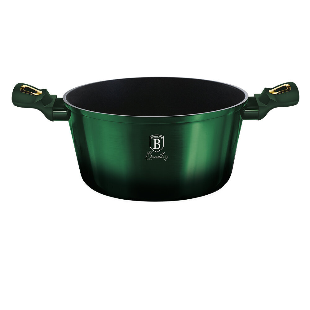 Berlinger Haus kattila kannella Emerald Collection, 28 cm, 6,1 l hinta ja tiedot | Kattilat ja painekattilat | hobbyhall.fi