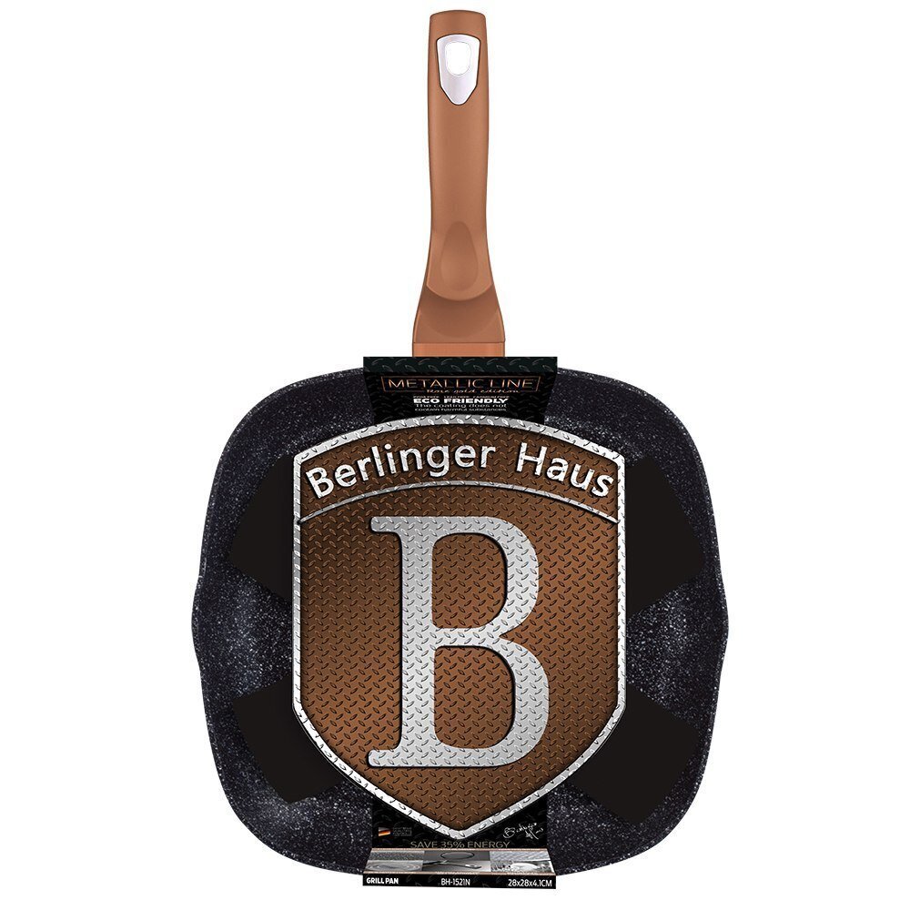 Berlinger Haus BH-1521 Metallic Graniitti paistinpannu 28 cm hinta ja tiedot | Paistinpannut | hobbyhall.fi