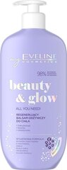 Vartalovoide Eveline Beauty and Glow, 350ml hinta ja tiedot | Vartalovoiteet ja -emulsiot | hobbyhall.fi