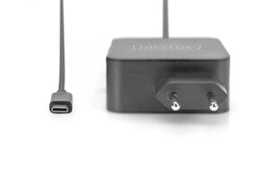 Digitus USB-C 65W PD3.0 DA-10071 1.2 m hinta ja tiedot | Kannettavien tietokoneiden laturit | hobbyhall.fi