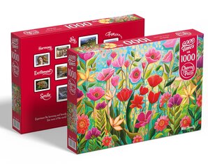 Puzzle Cherry Pazzi Wild Beauty, 1000 osainen. hinta ja tiedot | CherryPazzi Lapset | hobbyhall.fi