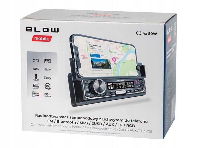 Autosoitin Blow AVH-8970 MP3/ distanc.BT 78-357 hinta ja tiedot | Autoradiot, multimedia | hobbyhall.fi