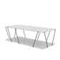 Kalune Design 854 Sohvapöytä, valkoinen/musta hinta ja tiedot | Sohvapöydät | hobbyhall.fi