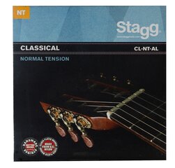 Stagg CL-NT-AL Akustisen kitaran kielisetti hinta ja tiedot | Soittimien lisätarvikkeet | hobbyhall.fi