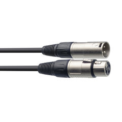 Audiokaapeli XLR/m - XLR/f 0,6m hinta ja tiedot | Kaapelit ja adapterit | hobbyhall.fi