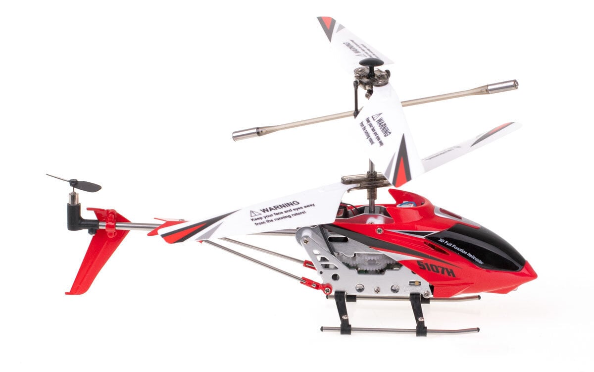 RC-helikopteri SYMA S107H 2.4GHZ RTF punainen hinta ja tiedot | Poikien lelut | hobbyhall.fi