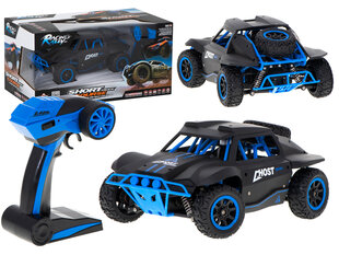 Musta lelu ralliauto RC RACING RALLY 2.4 GHZ 4WD 1:18 hinta ja tiedot | Poikien lelut | hobbyhall.fi