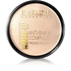 Eveline Art Make-Up Anti-Shine Complex puuteri, 33 Golden Sand, 14 g hinta ja tiedot | Meikkivoiteet ja puuterit | hobbyhall.fi