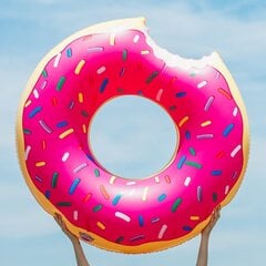 Puhallettava uimarengas BigMouth Pink Donut MAX BMPF-0003-EU hinta ja tiedot | Puhallettavat vesilelut ja uima-asusteet | hobbyhall.fi