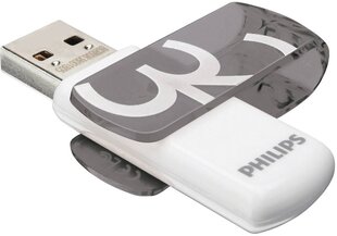PHILIPS USB 2.0 FLASH DRIVE VIVID EDITION (HARMAA) 32 GT hinta ja tiedot | Philips Kovalevyt ja muistitikut | hobbyhall.fi