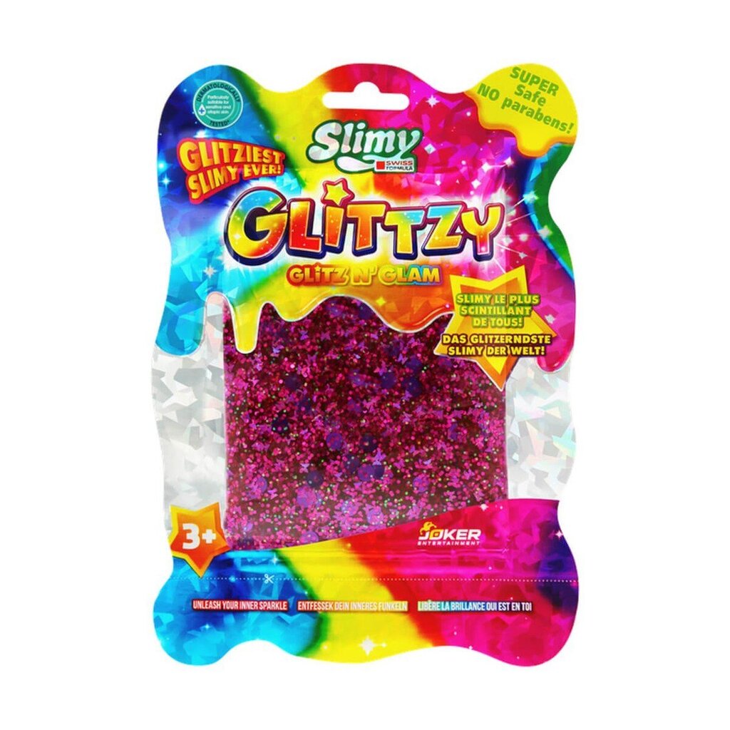 Slimy Glitzy kimalteleva lima, 90 g hinta ja tiedot | Taide- ja askartelutarvikkeet | hobbyhall.fi