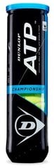 Dunlop ATP Championship S599710 Tennispallo 4-pakkaus hinta ja tiedot | Tennisvälineet | hobbyhall.fi