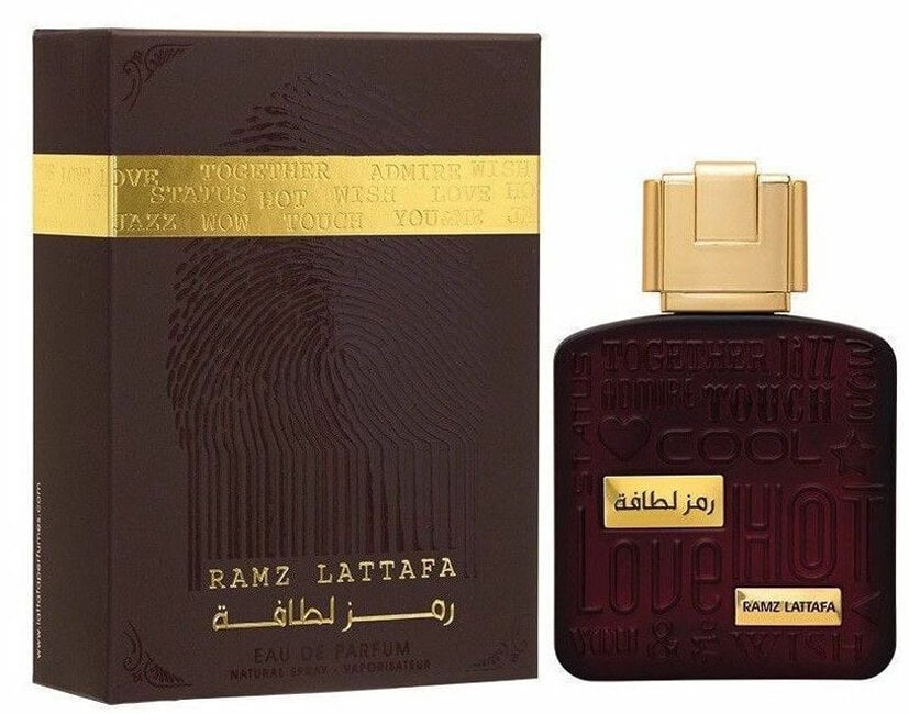 Lattafa Ramz Gold EDP Hajuvesi naiselle ja miehelle hinta ja tiedot | Naisten hajuvedet | hobbyhall.fi