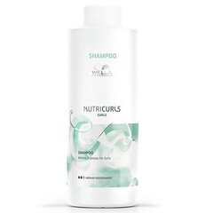 Misellishampoo kiharille hiuksille Wella Nutricurls Shampoo Medium Nourshment 1000ml hinta ja tiedot | Shampoot | hobbyhall.fi