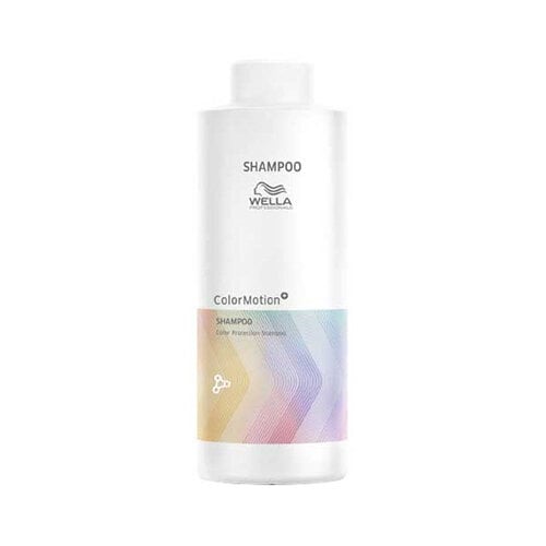 Väriä suojaava shampoo värjätyille hiuksille Wella Color Motion+ Shampoo 1000ml hinta ja tiedot | Shampoot | hobbyhall.fi