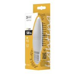 LED-lamppu E27 6W 500 lm WW hinta ja tiedot | EMOS Kodin remontointi | hobbyhall.fi