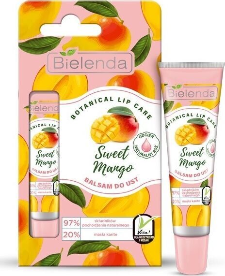 Bielenda Sweet Mango Huulivoide10 g hinta ja tiedot | Huulipunat, huulikiillot ja huulirasvat | hobbyhall.fi