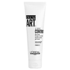 Hiusgeeli L'Oreal Tecni Art 2 Liss Control Gel-Creme 150 ml hinta ja tiedot | Kampaamotuotteet | hobbyhall.fi