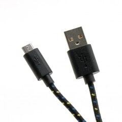 Sbox USB-1031B, USB->Micro USB, 1 metrinen kaapeli hinta ja tiedot | Puhelinkaapelit | hobbyhall.fi