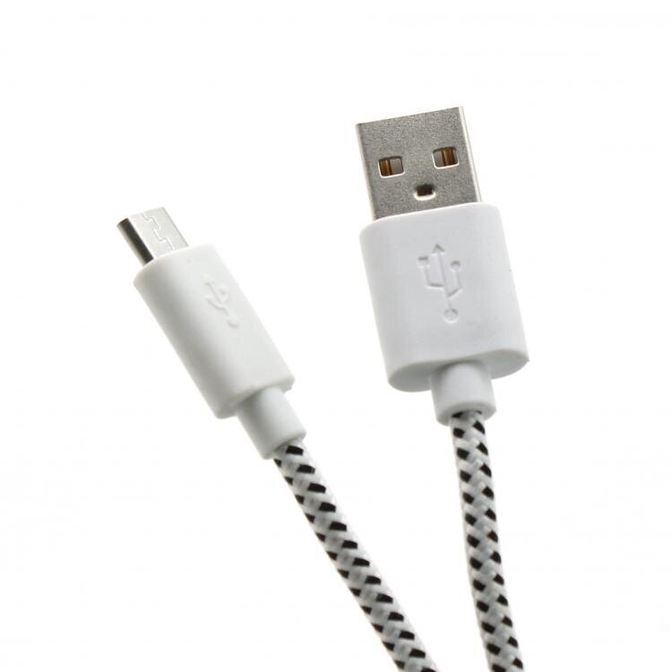 Sbox USB-1031W, USB->Micro USB, 1 metriä hinta ja tiedot | Puhelinkaapelit | hobbyhall.fi