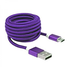 Kaapeli Sbox USB-10315U, USB->Micro USB M/M, 1m hinta ja tiedot | Puhelinkaapelit | hobbyhall.fi