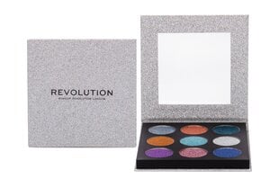 Makeup Revolution London Pressed Glitter Luomiväripaletti 13,5 g, Illusion hinta ja tiedot | Silmämeikit | hobbyhall.fi