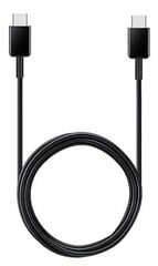 USB-kaapeli Samsung EP-DG977BBE USB-C -> USB-C 1m, musta hinta ja tiedot | Puhelinkaapelit | hobbyhall.fi