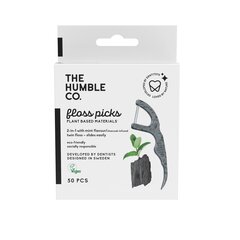 Humble Hammaslankain aktiivihiilellä, 50 kpl hinta ja tiedot | Humble Brush Hygieniatuotteet | hobbyhall.fi