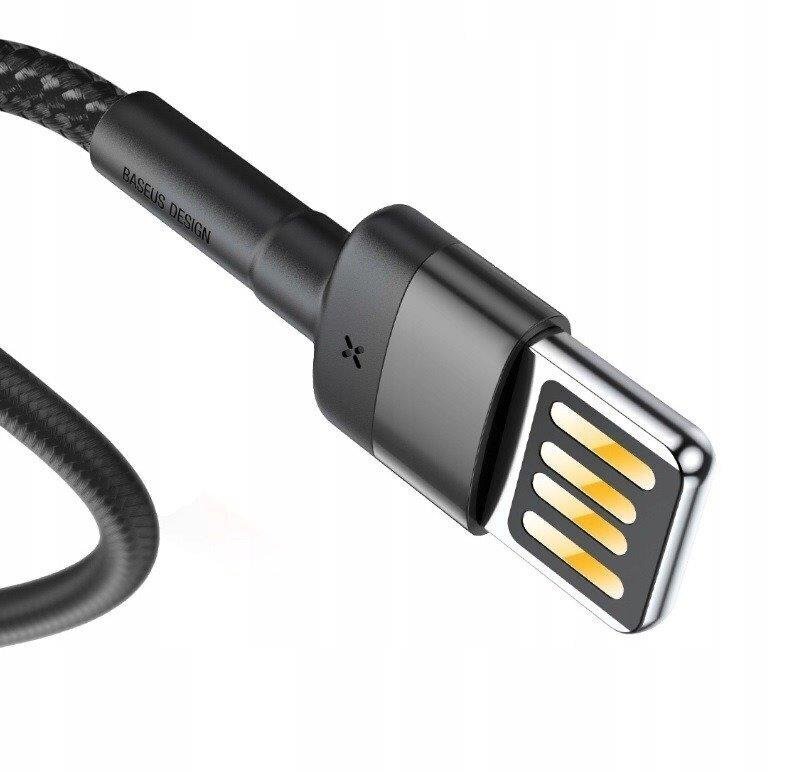 Tiedonsiirto-/latauskaapeli USB - Lightning Baseus Cafule, 1,5A, 2m, musta hinta ja tiedot | Kaapelit ja adapterit | hobbyhall.fi