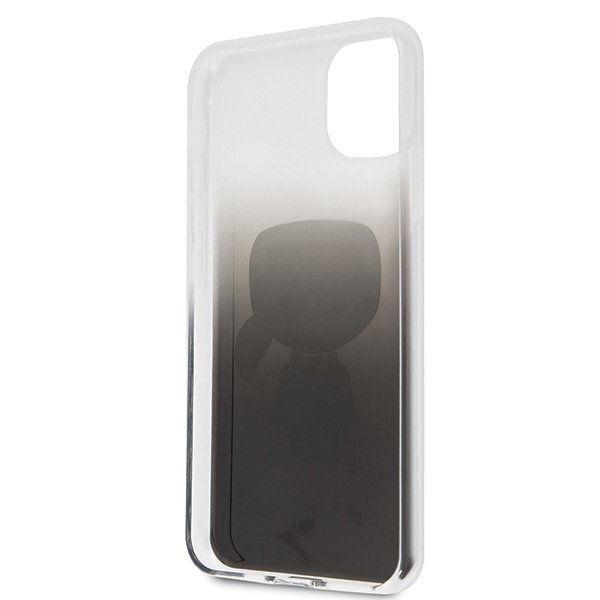 Puhelinkuori Karl Lagerfeld KLHCN65TRDFKBK iPhone 11 Pro Max musta Gradient Ikonik Karl hinta ja tiedot | Puhelimen kuoret ja kotelot | hobbyhall.fi