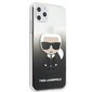 Puhelinkuori Karl Lagerfeld KLHCN65TRDFKBK iPhone 11 Pro Max musta Gradient Ikonik Karl hinta ja tiedot | Puhelimen kuoret ja kotelot | hobbyhall.fi