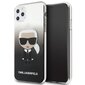 Puhelinkuori Karl Lagerfeld KLHCN65TRDFKBK iPhone 11 Pro Max musta Gradient Ikonik Karl hinta ja tiedot | Puhelimen kuoret ja kotelot | hobbyhall.fi