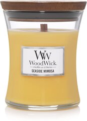 WoodWick Tuoksukynttilä Seaside Mimosa 85 g hinta ja tiedot | Kynttilät ja kynttilänjalat | hobbyhall.fi