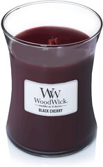 WoodWick Tuoksukynttilä Black Cherry , 85 g hinta ja tiedot | WoodWick Sisustus | hobbyhall.fi