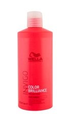 Shampoo värjätyille normaaleille hiuksille Wella Color Brilliance Fine Invigo Shampoo 500ml hinta ja tiedot | Shampoot | hobbyhall.fi