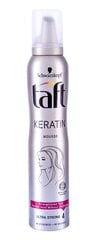 Vahvasti kiinnittävä hiusvaahto Schwarzkopf Taft Keratin Complete 200 ml hinta ja tiedot | Kampaamotuotteet | hobbyhall.fi