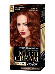 Joanna Multi Cream Color Hiusväri 100 ml, 44 Intensive Copper hinta ja tiedot | Joanna Hajuvedet ja kosmetiikka | hobbyhall.fi