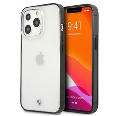 Alkuperäinen BMW Hardcase Signature puhelinkotelo iPhone 13 / 13 Pro, läpinäkyvä hinta ja tiedot | Puhelimen kuoret ja kotelot | hobbyhall.fi