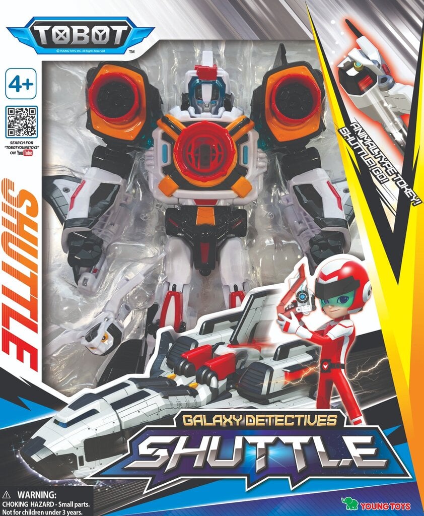 Transformeris Tobot Galaxy Detectives Shuttle, 25 cm hinta ja tiedot | Poikien lelut | hobbyhall.fi