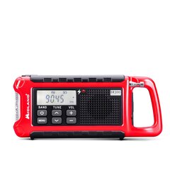 Hätälaite Midland ER200, aurinkoakku, dynamo, akkupankki, AM/FM-radio - End of World Radio hinta ja tiedot | Radiopuhelimet | hobbyhall.fi