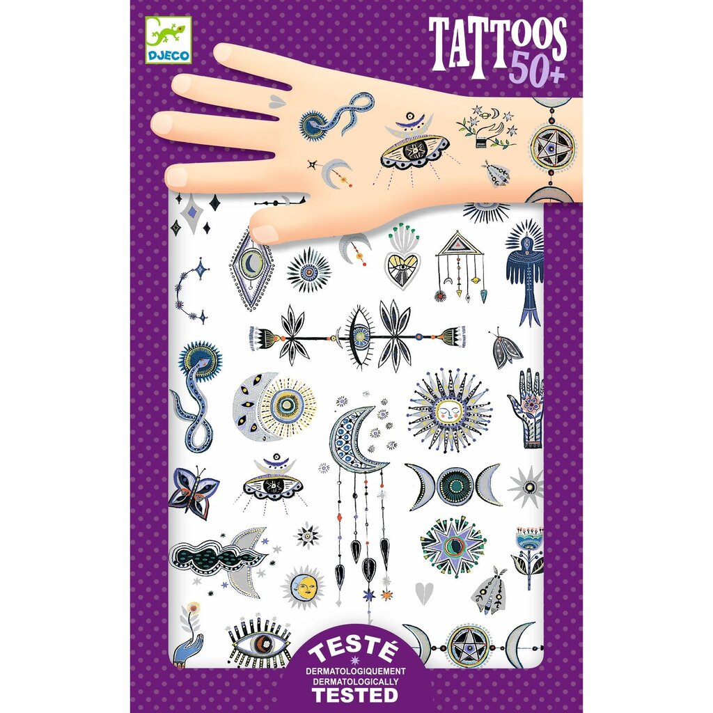 Tatuoinnit - sateenkaari, DJECO DJ09617 hinta ja tiedot | Tyttöjen lelut | hobbyhall.fi