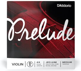 Viulukieli D D'Addario Prelude J813 4/4M hinta ja tiedot | Soittimien lisätarvikkeet | hobbyhall.fi