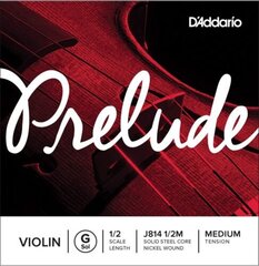 Viulukieli G D'Addario Prelude J814 1/2M hinta ja tiedot | Soittimien lisätarvikkeet | hobbyhall.fi