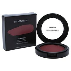 Poskipuna BareMinerals Gen Nude Powder Blush, You Had Me At Merlot, 6 g hinta ja tiedot | Aurinkopuuterit ja poskipunat | hobbyhall.fi