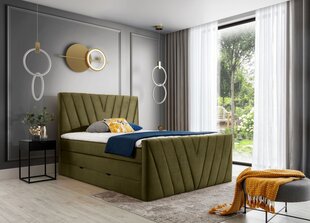 Sänky NORE Candice Nube 33, 180x200 cm, vihreä hinta ja tiedot | Sängyt | hobbyhall.fi