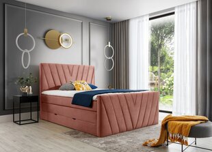 Sänky NORE Candice Nube 24, 180x200 cm, pinkki hinta ja tiedot | Sängyt | hobbyhall.fi