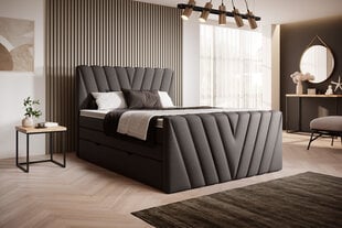 Sänky NORE Candice Flores 22, 180x200 cm, ruskea hinta ja tiedot | Sängyt | hobbyhall.fi