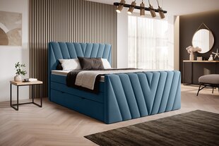 Sänky NORE Candice Savoi 38, 160x200 cm, sininen hinta ja tiedot | Sängyt | hobbyhall.fi
